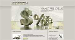 Desktop Screenshot of ebtweinfinance.com