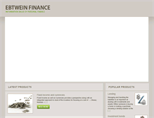 Tablet Screenshot of ebtweinfinance.com